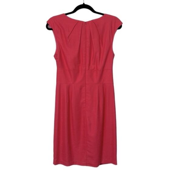 Trina Turk Pleated Coral Cap Sleeve Mini Dress, Women’s Size 8 - Picture 6 of 6